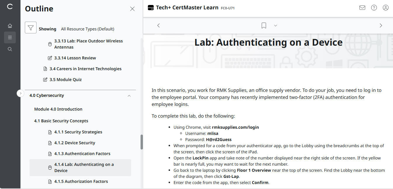 TestOut Security Pro für Security+ (SY0-701) – Einzellizenz (3 Monate Zugriff)