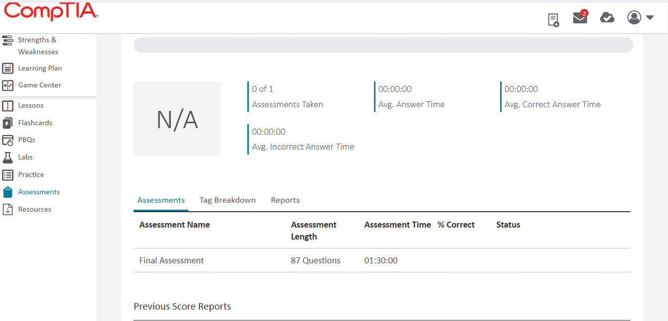 CompTIA Security+ CertMaster Lernen + Übungen (SY0-701)