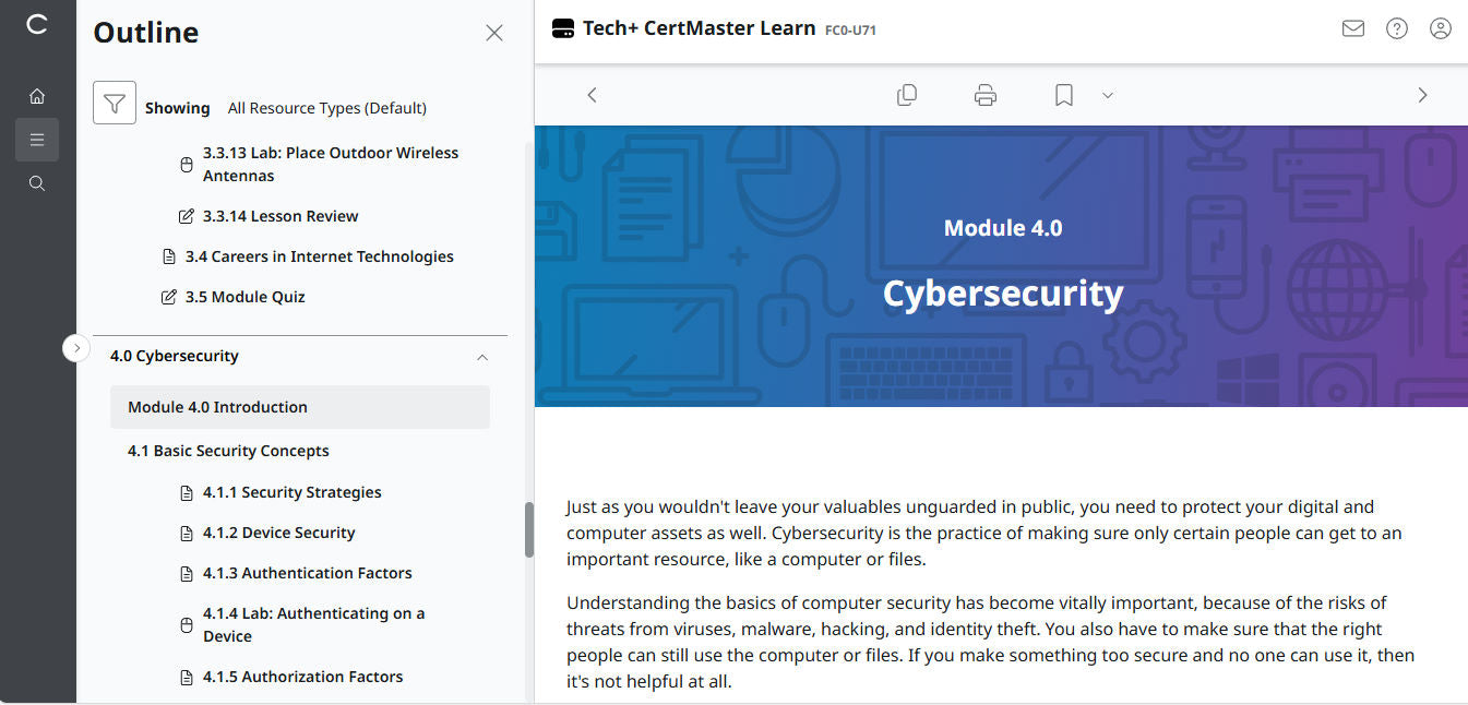 TestOut Security Pro für Security+ (SY0-701) – Einzellizenz (3 Monate Zugriff)