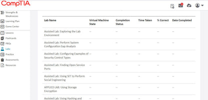 CompTIA Security+ CertMaster Lernen + Übungen (SY0-701) 