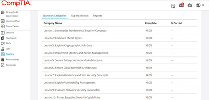 🛒Sonderangebot (SY0-701) – CompTIA Security+ CertMaster Learn + Labs (3 Monate) 