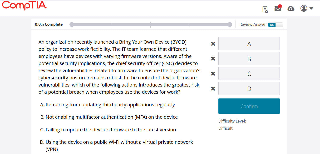 CompTIA Security+ CertMaster Learn + Labs (SY0-701)
