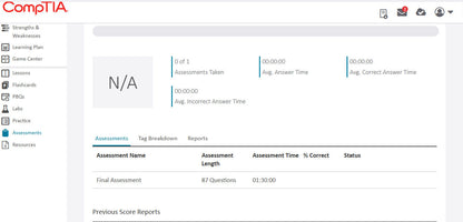 CompTIA Security+ CertMaster Lernen + Übungen (SY0-701) 