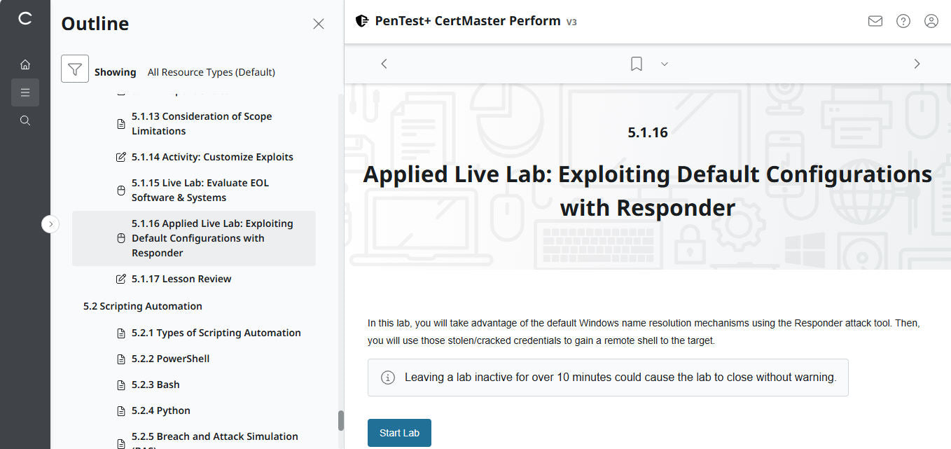CertMaster Perform  CompTIA PenTest+  PT0-003 (V3)