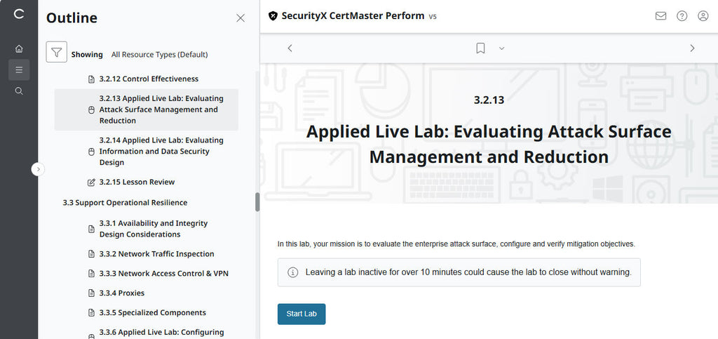 CompTIA CertMaster Perform  – SecurityX CASP+ CAS-005 Individual License